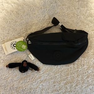 Kipling Pria Black Tonal Bag